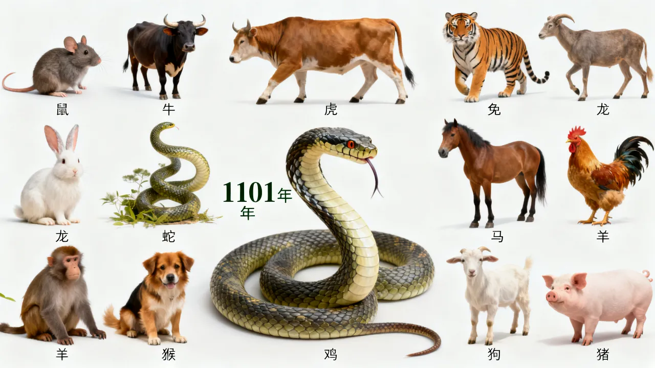 1101年是什么生肖,12生肖动物真实图 1101年是什么生肖,12生肖动物真实图