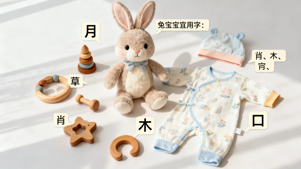 兔宝宝起名要带什么宜用字有哪些大全 兔宝宝起名要带什么宜用字有哪些大全