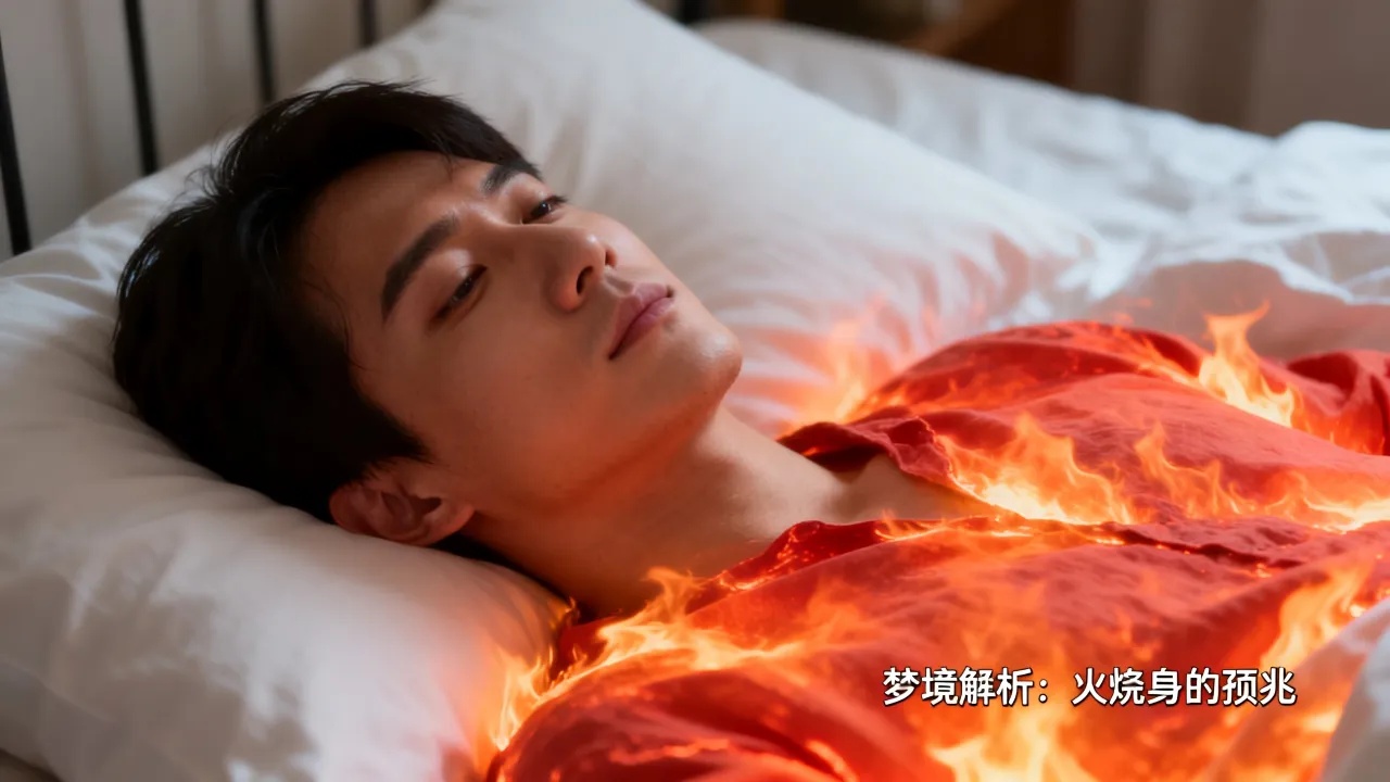 梦见火烧身上是好的征兆吗,梦见大火烧身有什么预兆 梦见火烧身上是好的征兆吗,梦见大火烧身有什么预兆