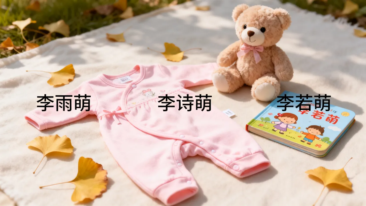 女宝宝起名李什么萌好听吗？李姓女孩带萌的名字有哪些