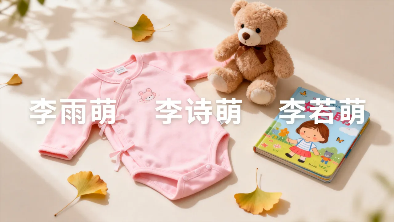 女宝宝起名李什么萌好听吗？李姓女孩带萌的名字有哪些