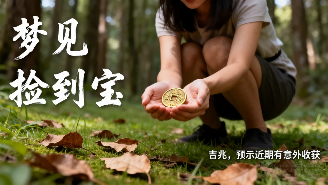 梦见捡到宝了是什么意思，周公解梦有什么预兆？