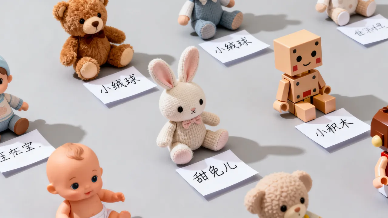 玩具宝宝怎么起名字，玩具宝宝起名大全好听名字有哪些？