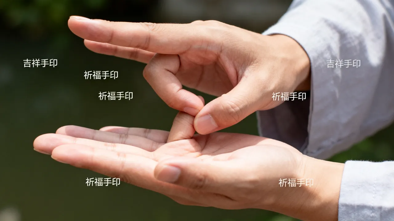 吉凶祸福手印怎么画，道家手印结法图解大全