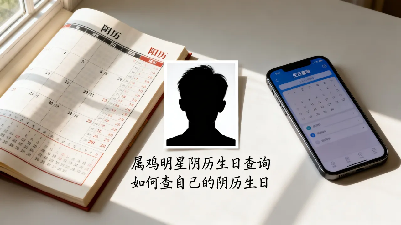 属鸡的明星阴历生日是什么时候，怎么查自己的阴历生日