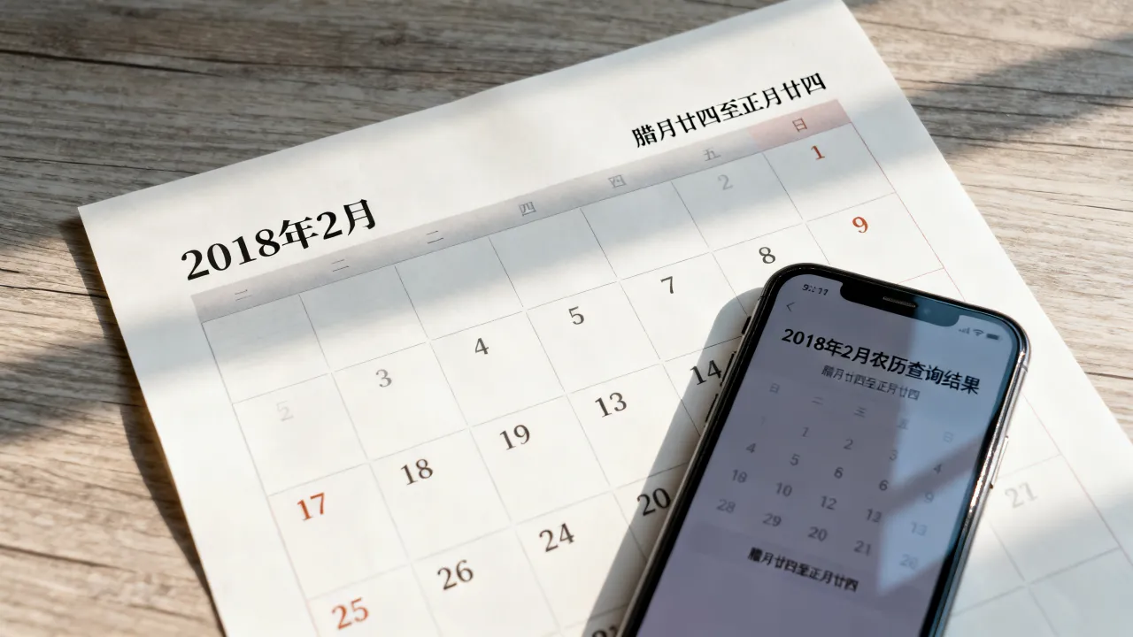 2018年阳历2月是阴历几月,农历日期怎么查询 2018年阳历2月是阴历几月,农历日期怎么查询