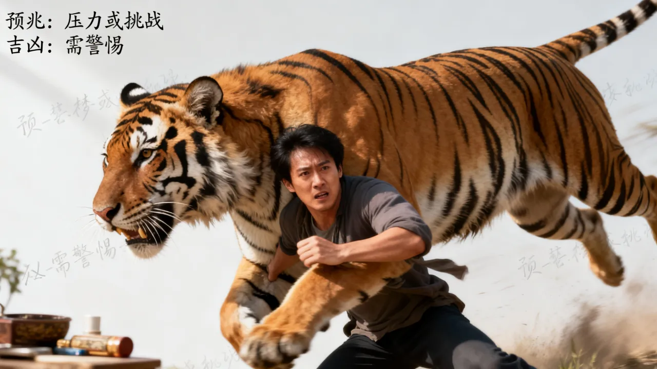 梦见老虎追别人是什么预兆,老虎追别人预示什么吉凶 梦见老虎追别人是什么预兆,老虎追别人预示什么吉凶