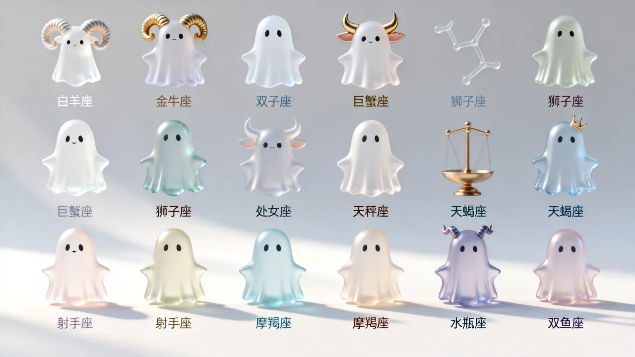 十二星座鬼魂娃是什么，哪个星座鬼魂娃最厉害