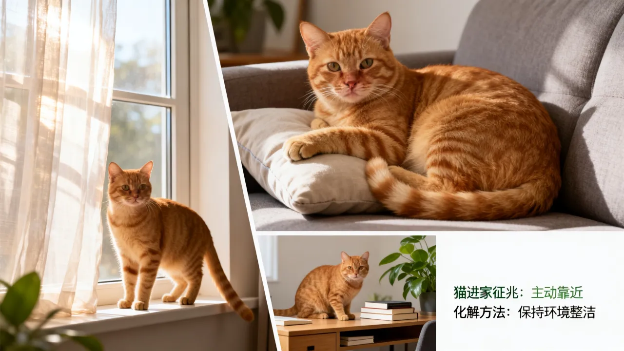 屋里进猫怎么化解吉凶,猫进家里有什么征兆? 屋里进猫怎么化解吉凶,猫进家里有什么征兆?