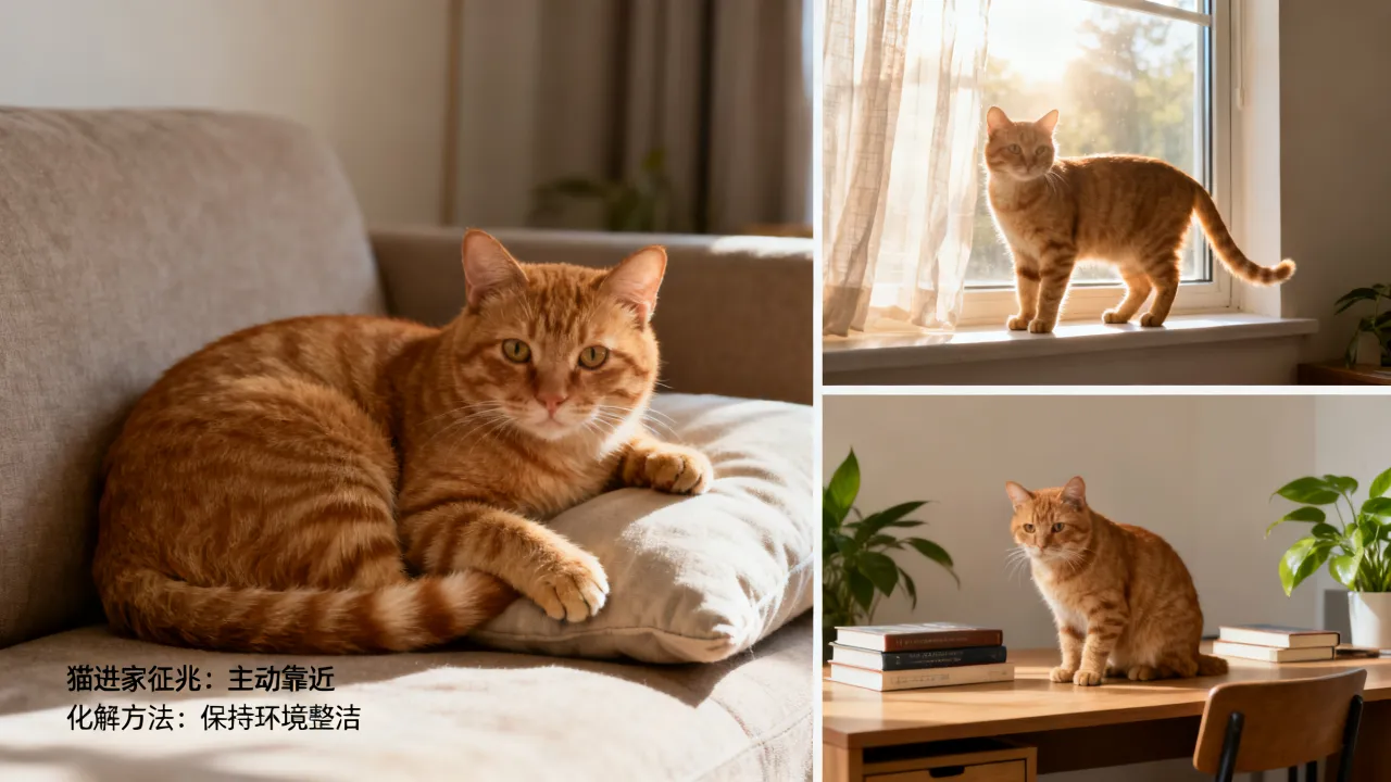 屋里进猫怎么化解吉凶,猫进家里有什么征兆? 屋里进猫怎么化解吉凶,猫进家里有什么征兆?