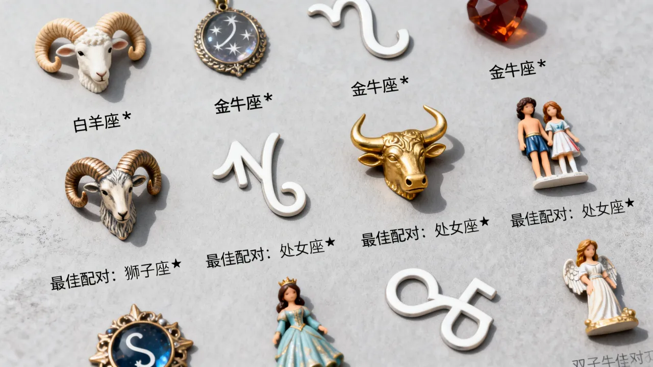 十二星座最佳配对组合是谁？星座情侣匹配度排名，你知道吗？