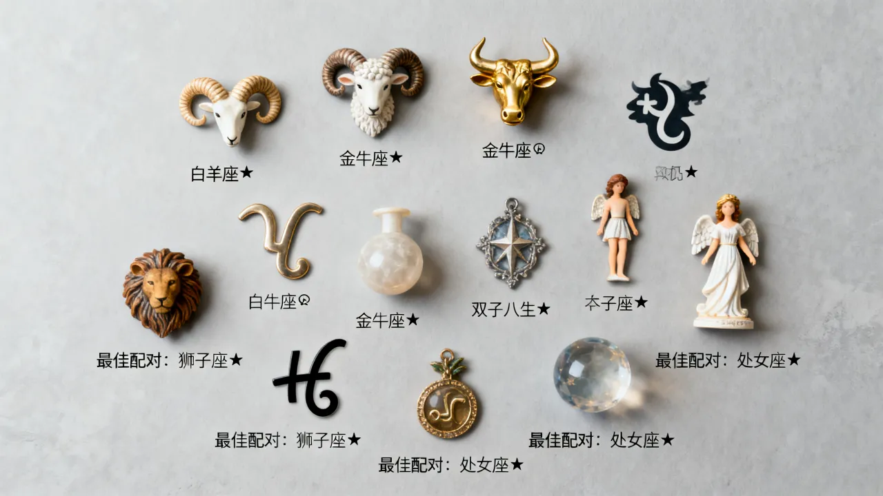 十二星座最佳配对组合是谁?星座情侣匹配度排名,你知道吗? 十二星座最佳配对组合是谁?星座情侣匹配度排名,你知道吗?