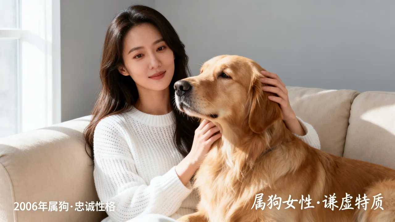属狗的女人性格谦虚吗，06年属狗人性格特点