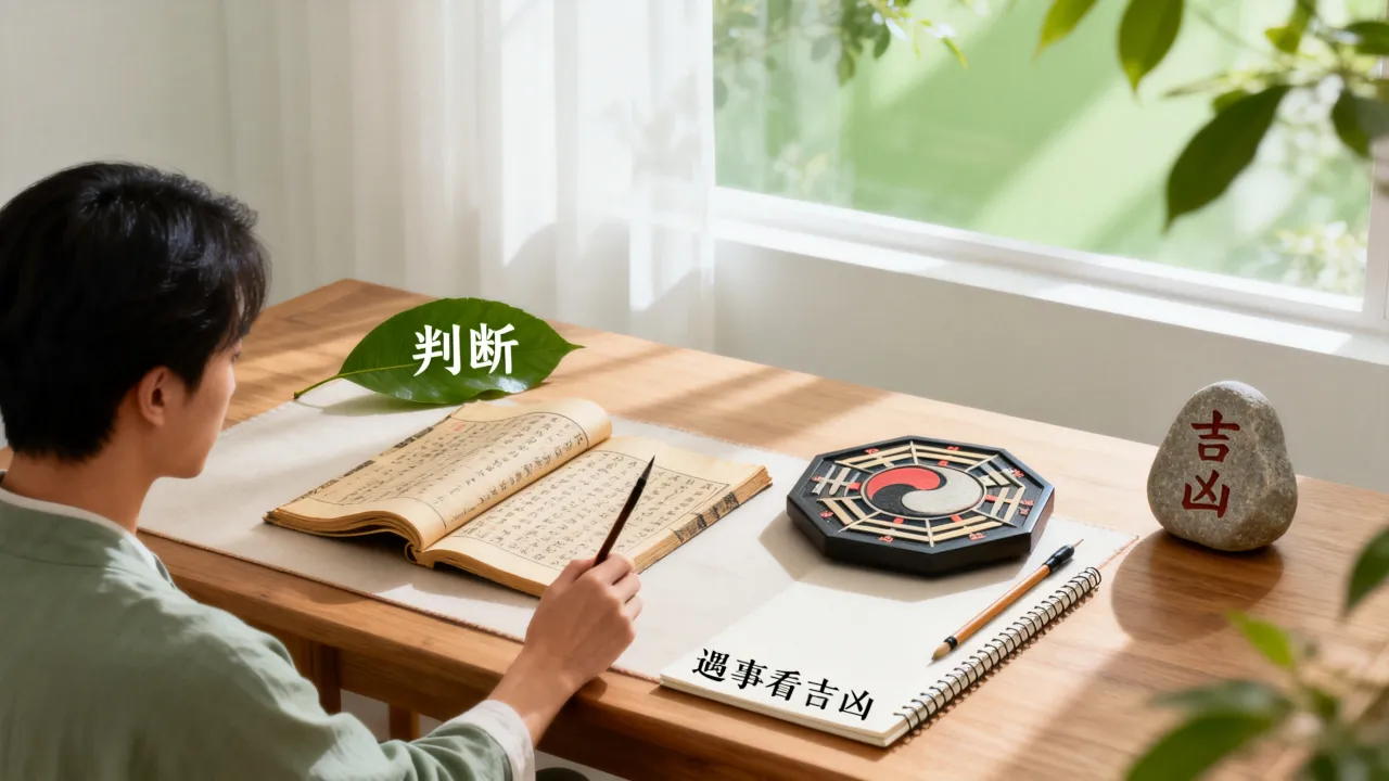 遇事怎么看吉凶呢，遇到事情如何判断吉凶好坏？