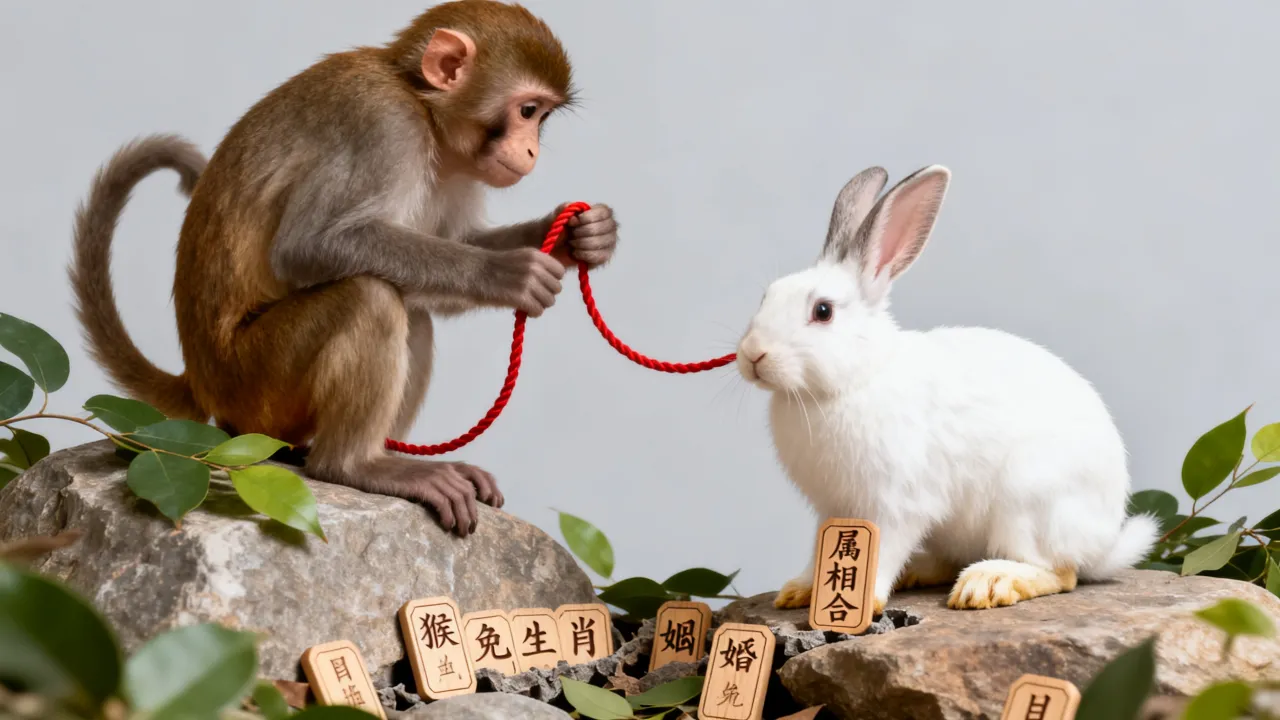 属猴跟属兔是几合生肖婚姻,属猴人与兔属相合吗? 属猴跟属兔是几合生肖婚姻,属猴人与兔属相合吗?
