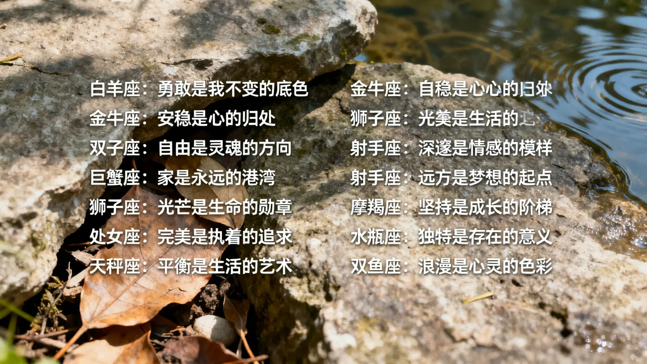 十二星座感言怎么写?最打动人心的星座心情语录,长尾疑问词 十二星座感言怎么写?最打动人心的星座心情语录,长尾疑问词