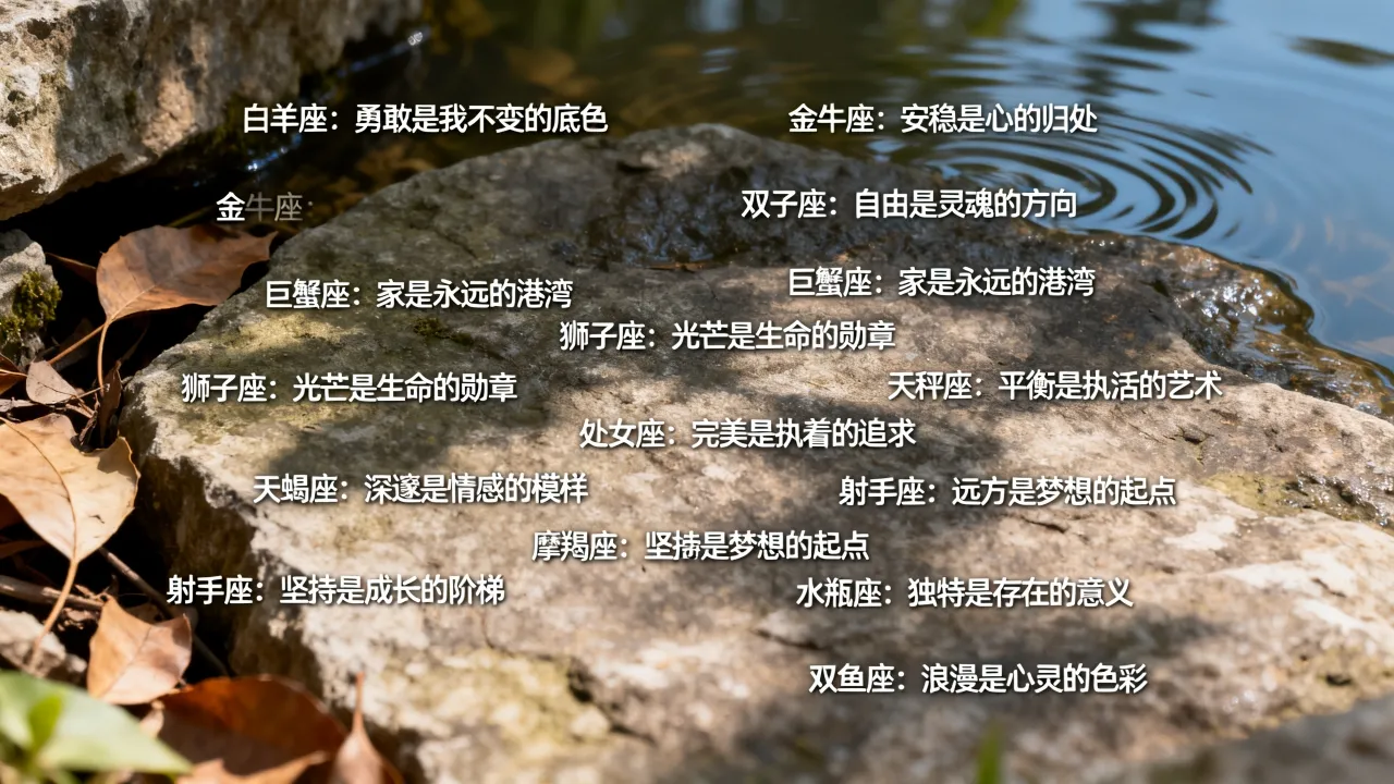 十二星座感言怎么写?最打动人心的星座心情语录,长尾疑问词 十二星座感言怎么写?最打动人心的星座心情语录,长尾疑问词