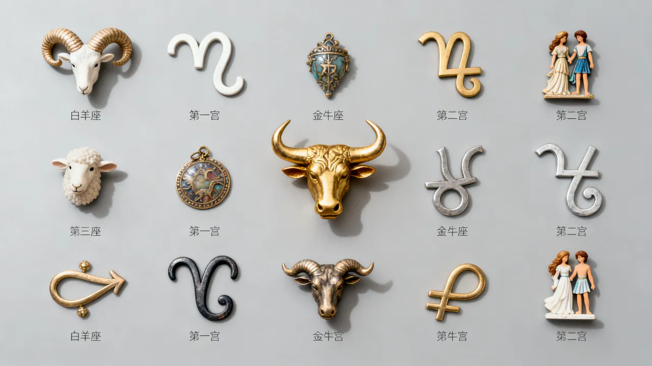 十二星座的十二宫分别代表什么，十二宫对应十二星座怎么查询