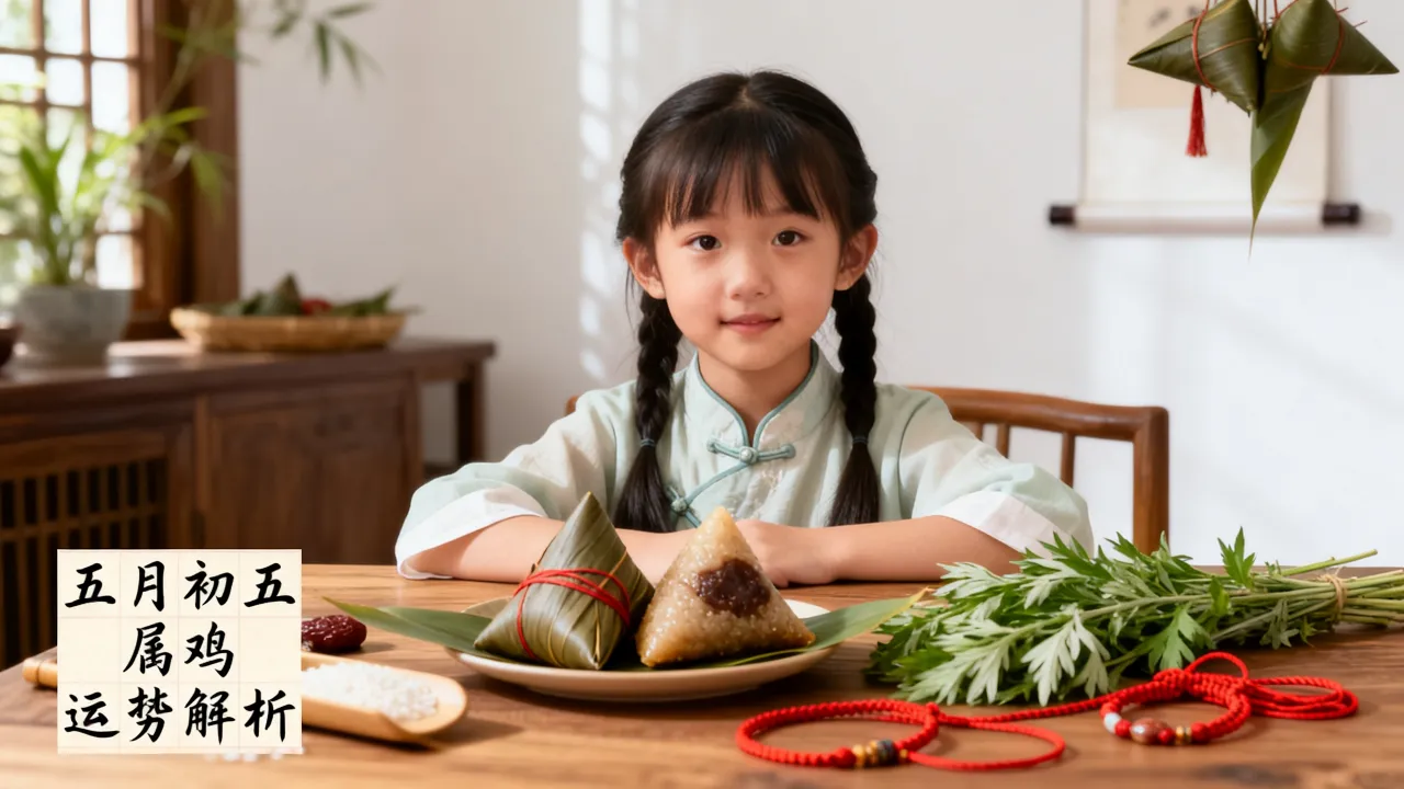 属鸡农历五月初五出生的女孩命运如何？属鸡五月初五女孩运势解析
