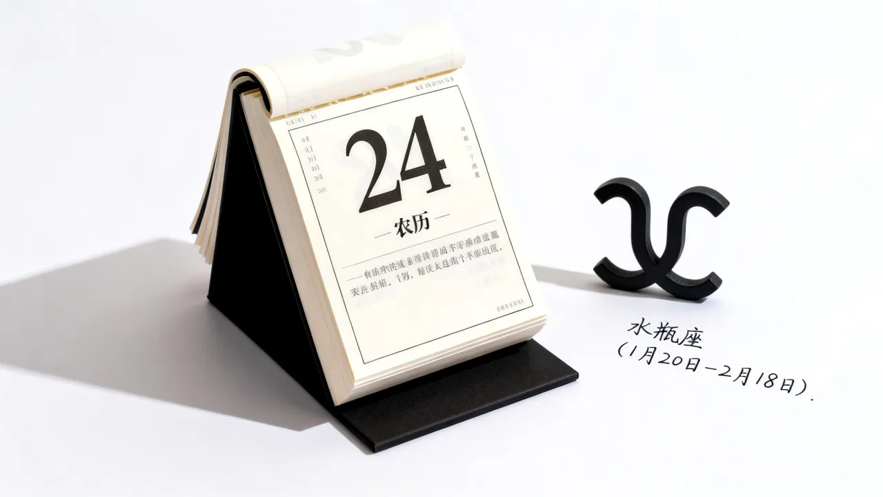 阴历24是什么星座，农历24号出生的人星座是什么