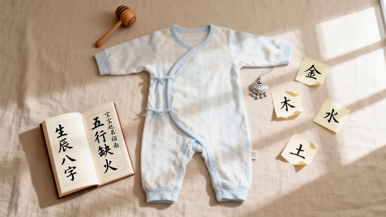 宝宝起名按照什么起的，生辰八字五行缺啥重要吗？