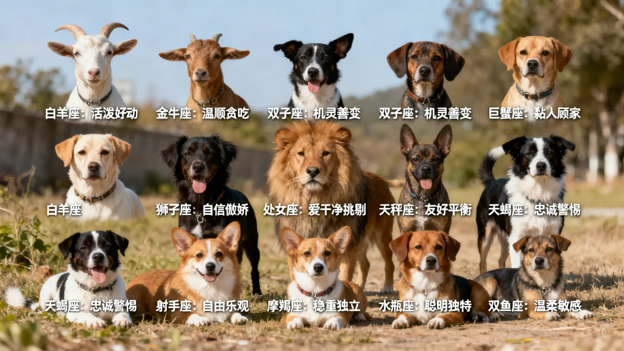 十二星座狗狗性格有哪些,你家狗狗属于哪个星座? 十二星座狗狗性格有哪些,你家狗狗属于哪个星座?