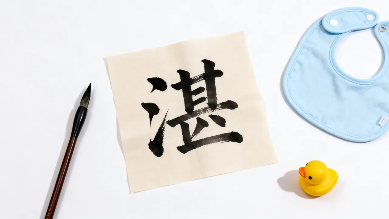 龙宝宝起名湛字怎么样，湛字适合龙宝宝起名吗？