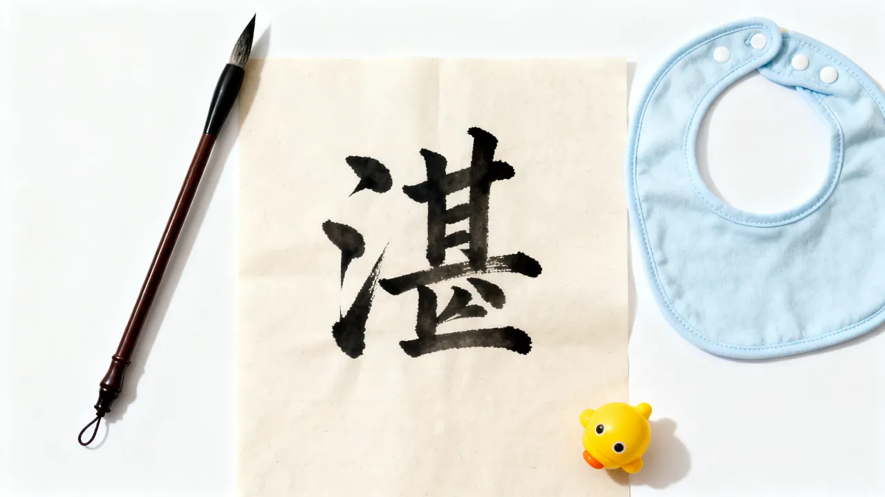 龙宝宝起名湛字怎么样，湛字适合龙宝宝起名吗？