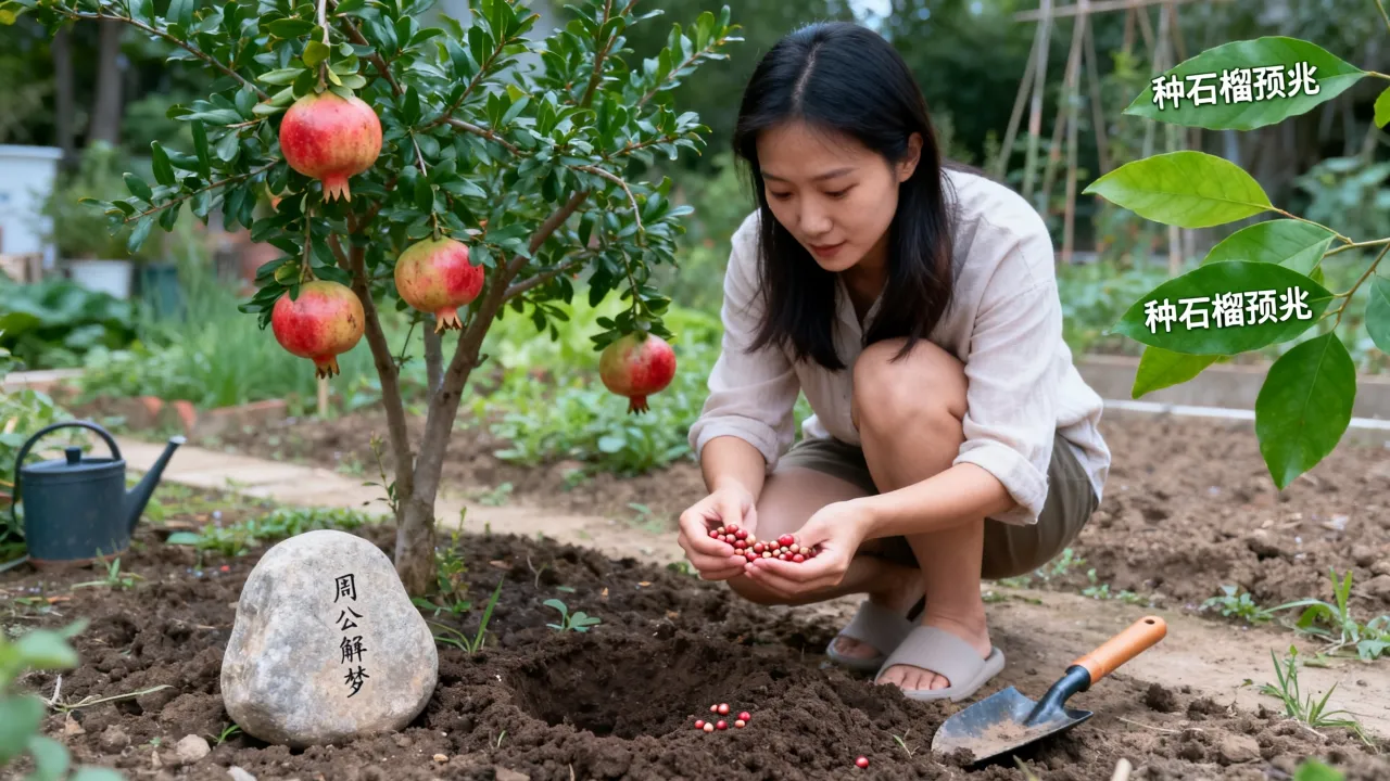 梦到种石榴有什么预兆,周公解梦梦见种石榴好不好? 梦到种石榴有什么预兆,周公解梦梦见种石榴好不好?