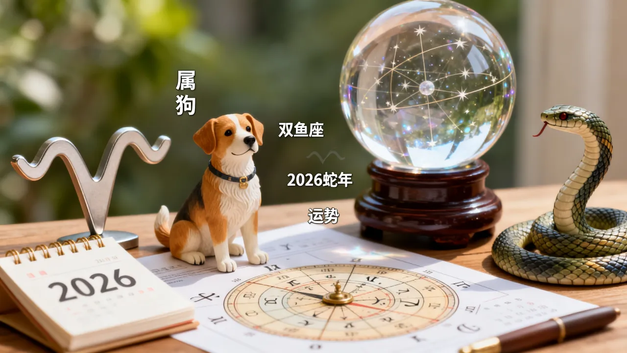 不同年份属狗双鱼座2026蛇年运势如何?属狗双鱼座2026年运势怎么样? 不同年份属狗双鱼座2026蛇年运势如何?属狗双鱼座2026年运势怎么样?