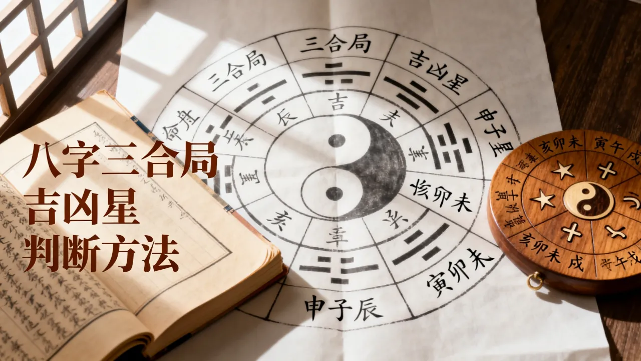 三合局怎么判断吉凶星?八字三合局吉凶星怎么看? 三合局怎么判断吉凶星?八字三合局吉凶星怎么看?