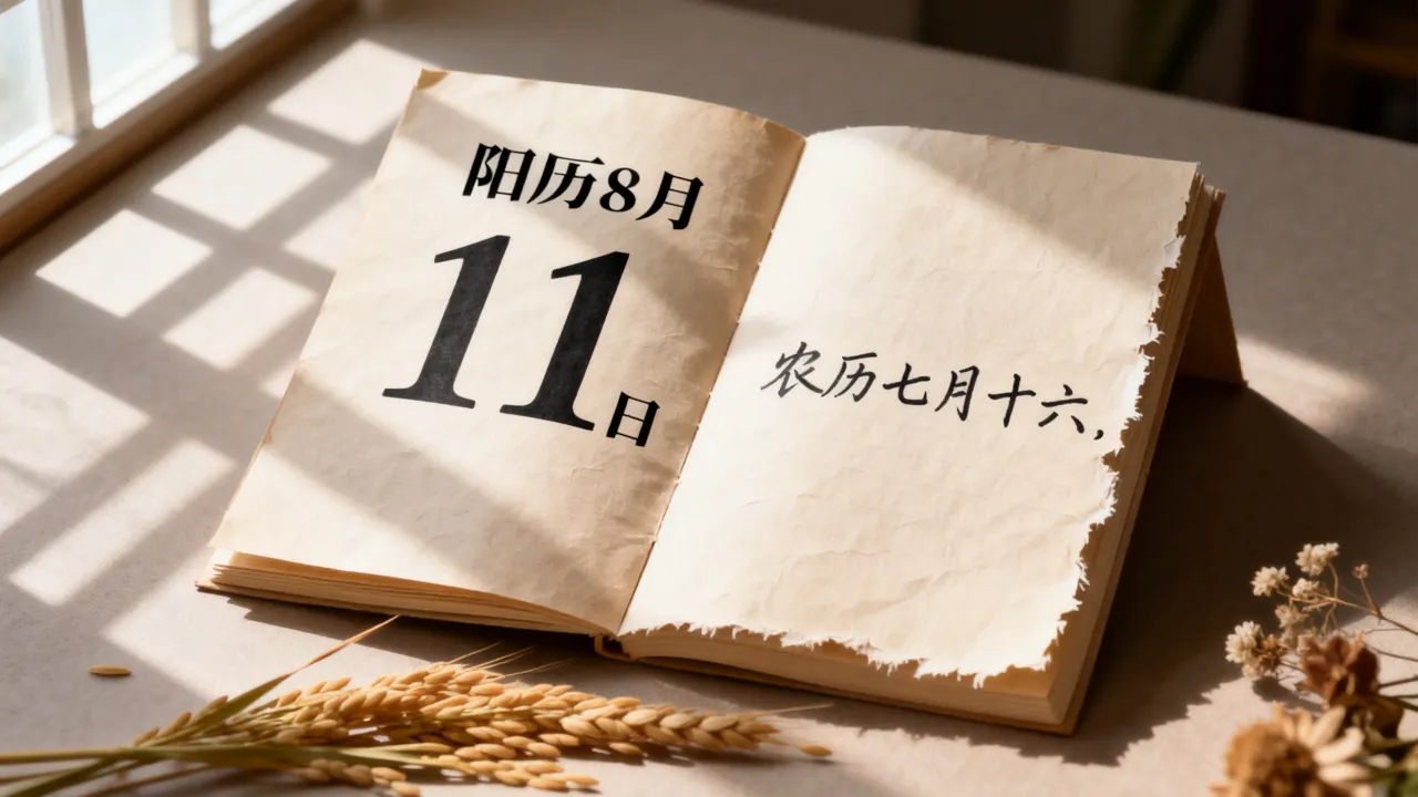 阳历811是阴历几月几号?阳历8月11日农历多少 阳历811是阴历几月几号?阳历8月11日农历多少