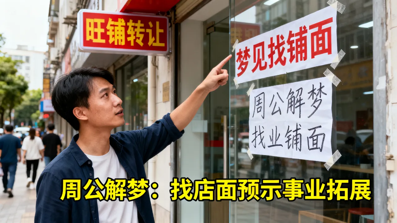 梦见找铺面是什么意思，周公解梦找店面预示什么