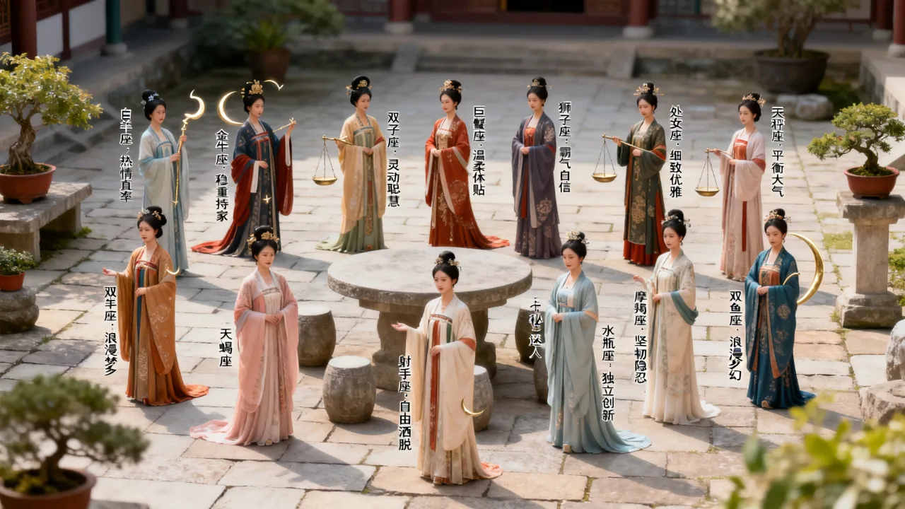 十二星座的妃子谁最受宠？哪个星座女天生是贵妃命