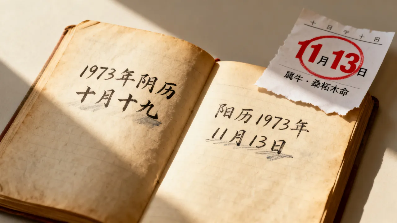 阴历73年10月19日是什么命?阴历十月十九对应阳历几号 阴历73年10月19日是什么命?阴历十月十九对应阳历几号