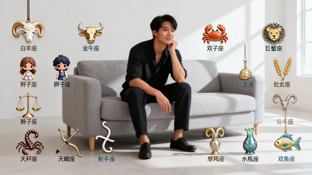 十二星座男口是心非吗，哪个星座男最口是心非？