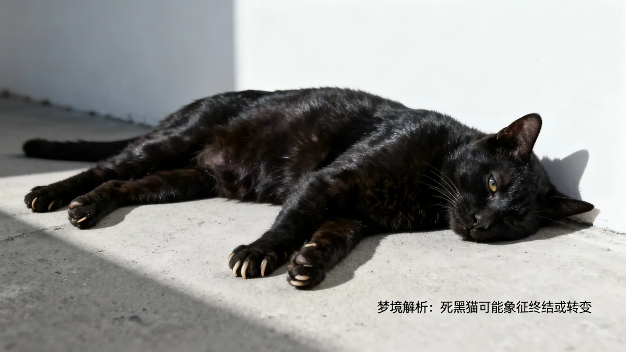 梦到了死黑猫是什么意思?,梦见死黑猫是什么预兆 梦到了死黑猫是什么意思?,梦见死黑猫是什么预兆
