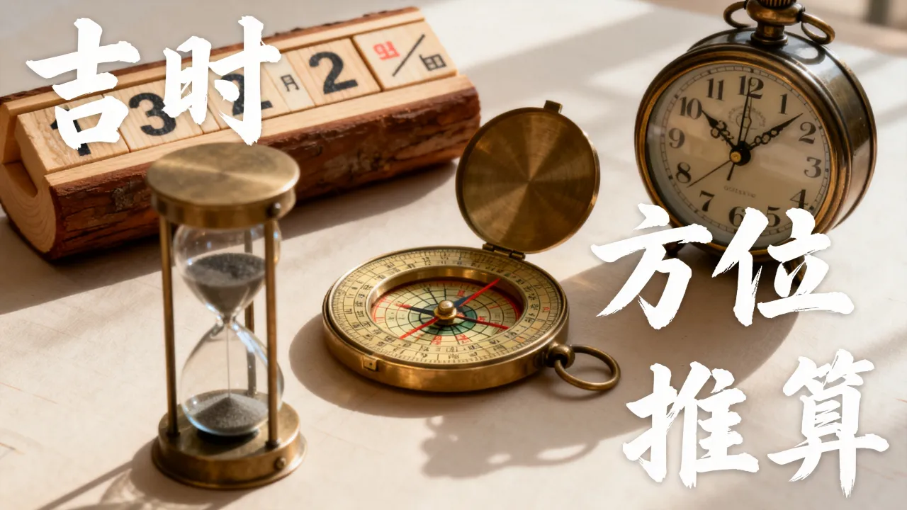 怎么算时间吉凶，如何最准确推算每日黄道吉时