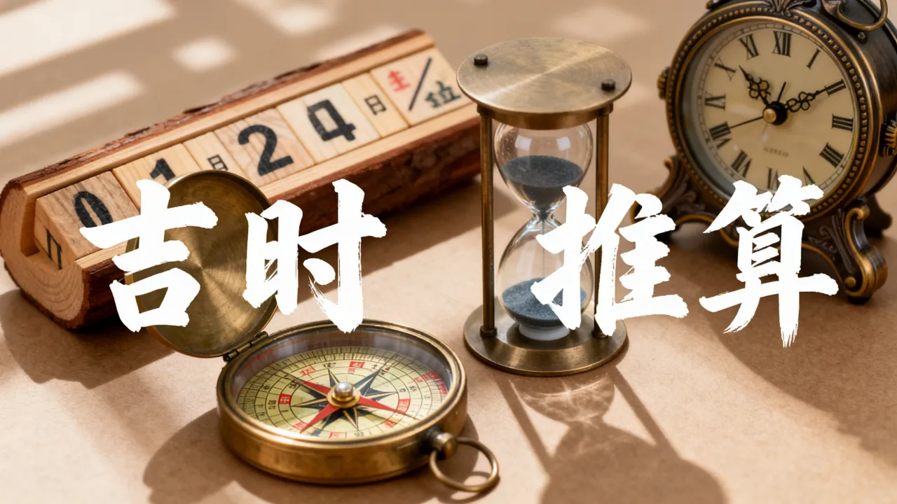 怎么算时间吉凶，如何最准确推算每日黄道吉时