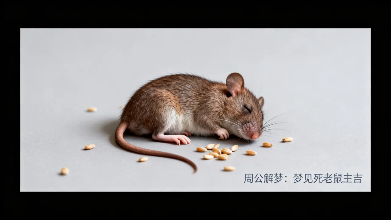 梦到小老鼠死了啥意思,周公解梦梦见死老鼠有何预兆 梦到小老鼠死了啥意思,周公解梦梦见死老鼠有何预兆