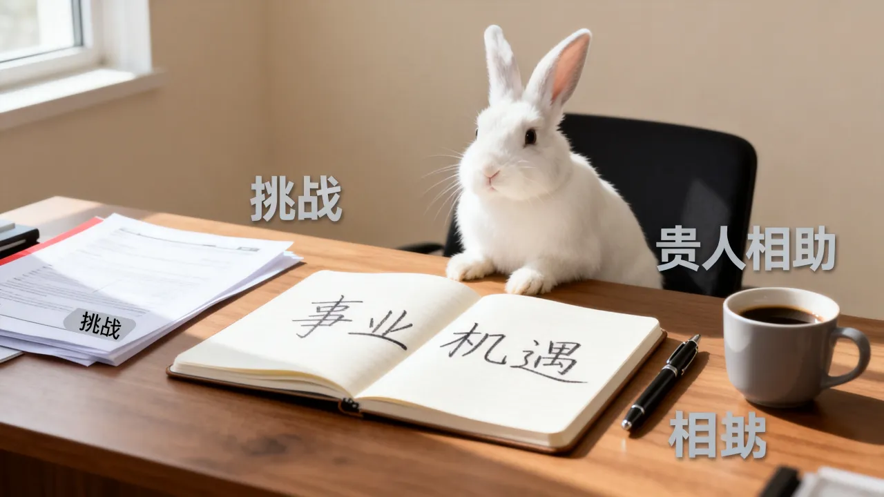 2026年生肖兔事业运如何？全年运势详解大全