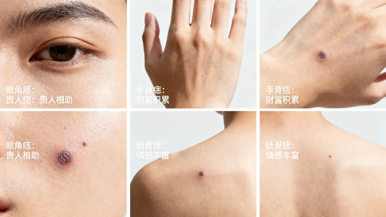 身上有痣怎么测吉凶呢,痣的位置与命运图解怎么看? 身上有痣怎么测吉凶呢,痣的位置与命运图解怎么看?