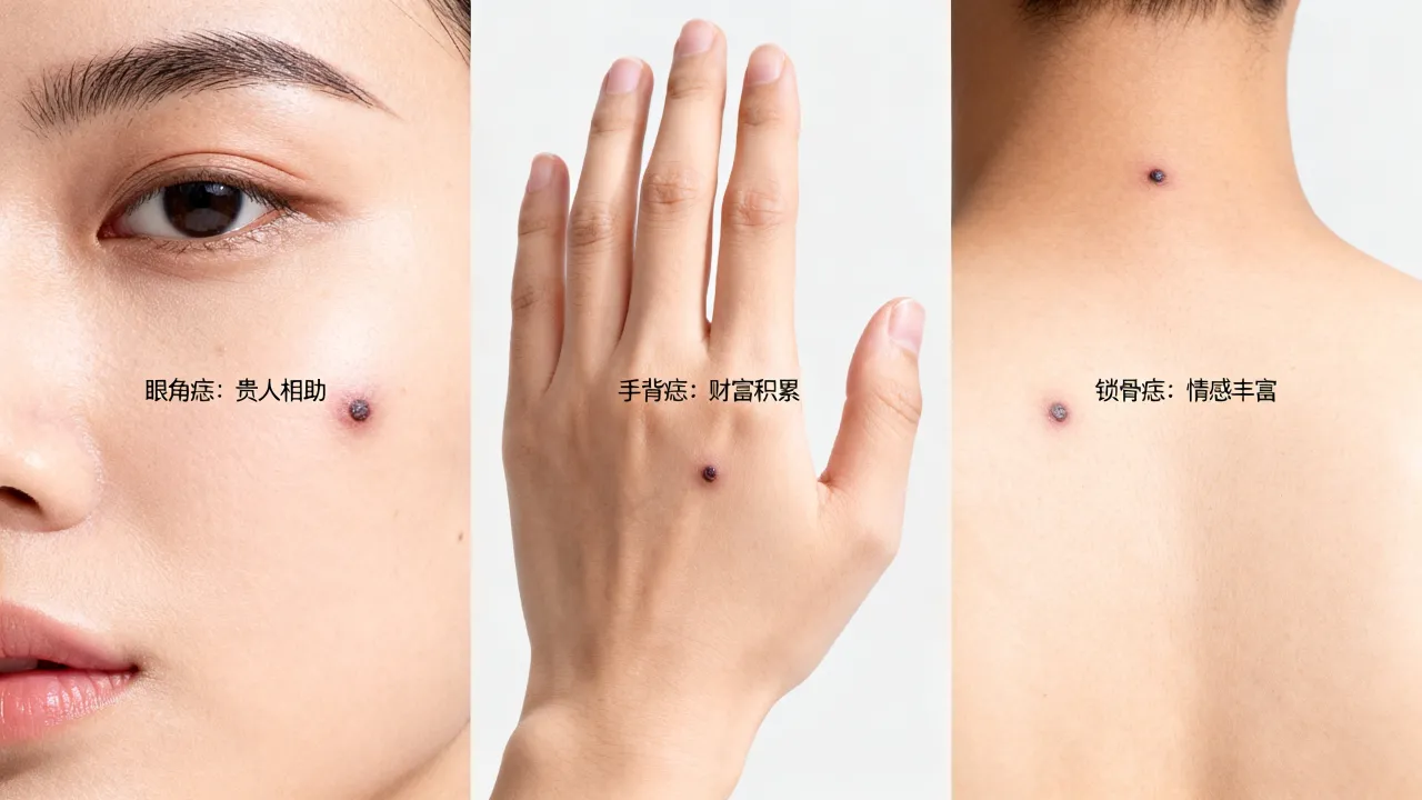 身上有痣怎么测吉凶呢,痣的位置与命运图解怎么看? 身上有痣怎么测吉凶呢,痣的位置与命运图解怎么看?