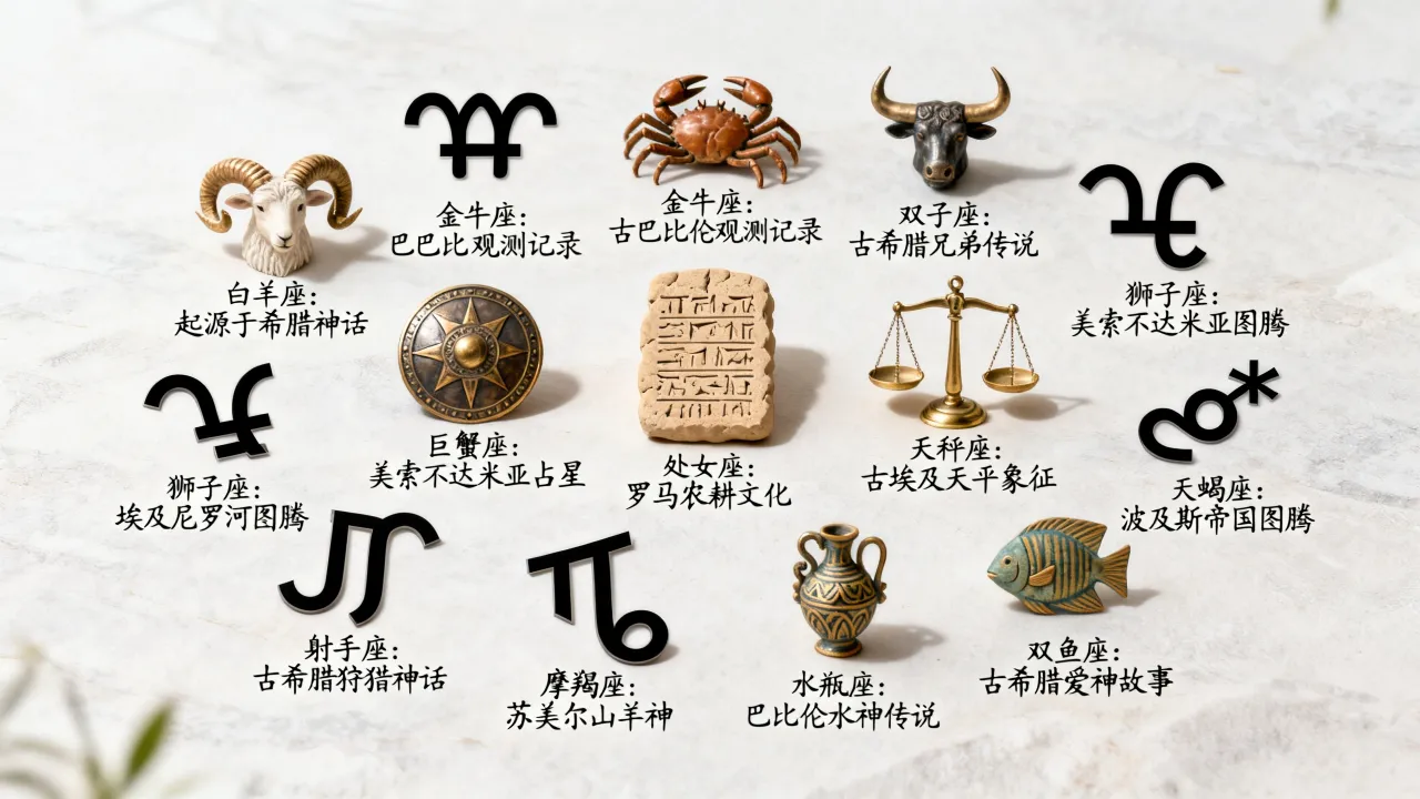 十二星座来自哪里?十二星座起源是什么?十二星座由来简介 十二星座来自哪里?十二星座起源是什么?十二星座由来简介