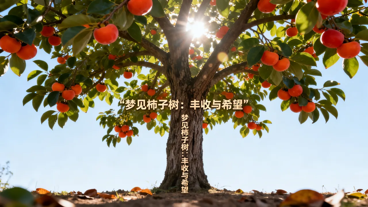 梦见柿子树是什么意思,梦到柿子树预兆好坏? 梦见柿子树是什么意思,梦到柿子树预兆好坏?