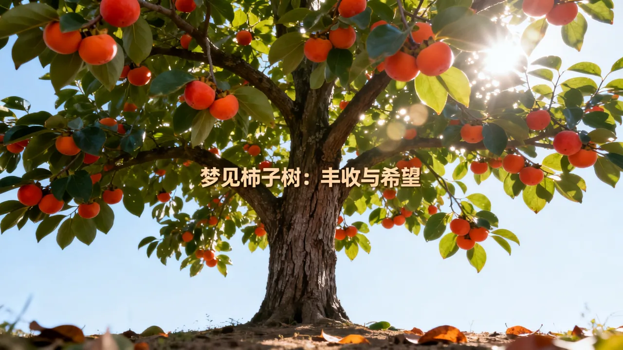 梦见柿子树是什么意思,梦到柿子树预兆好坏? 梦见柿子树是什么意思,梦到柿子树预兆好坏?