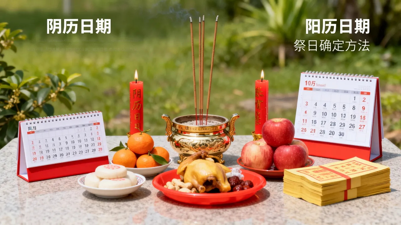 祭日按阴历还是阳历,祭日如何确定才准确 祭日按阴历还是阳历,祭日如何确定才准确