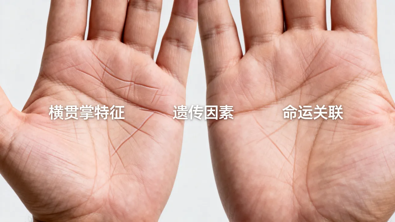 横贯掌是算命还是遗传?掌纹看命运准吗 横贯掌是算命还是遗传?掌纹看命运准吗