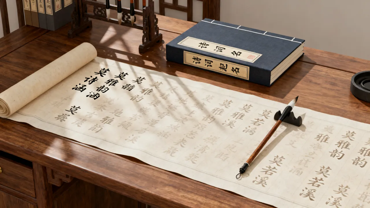莫姓女宝宝怎么起名好听，莫姓女孩取什么名字有诗意