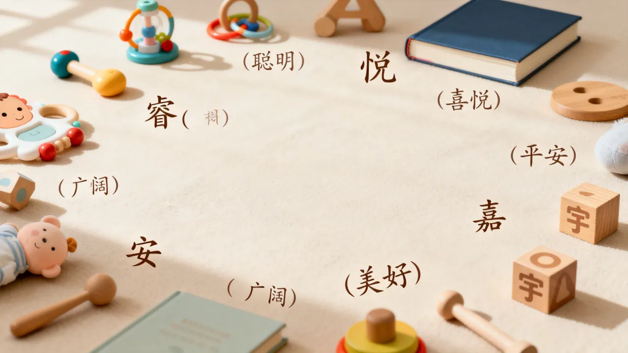宝宝用什么字起名好听，有哪些寓意好又吉祥的起名常用字？